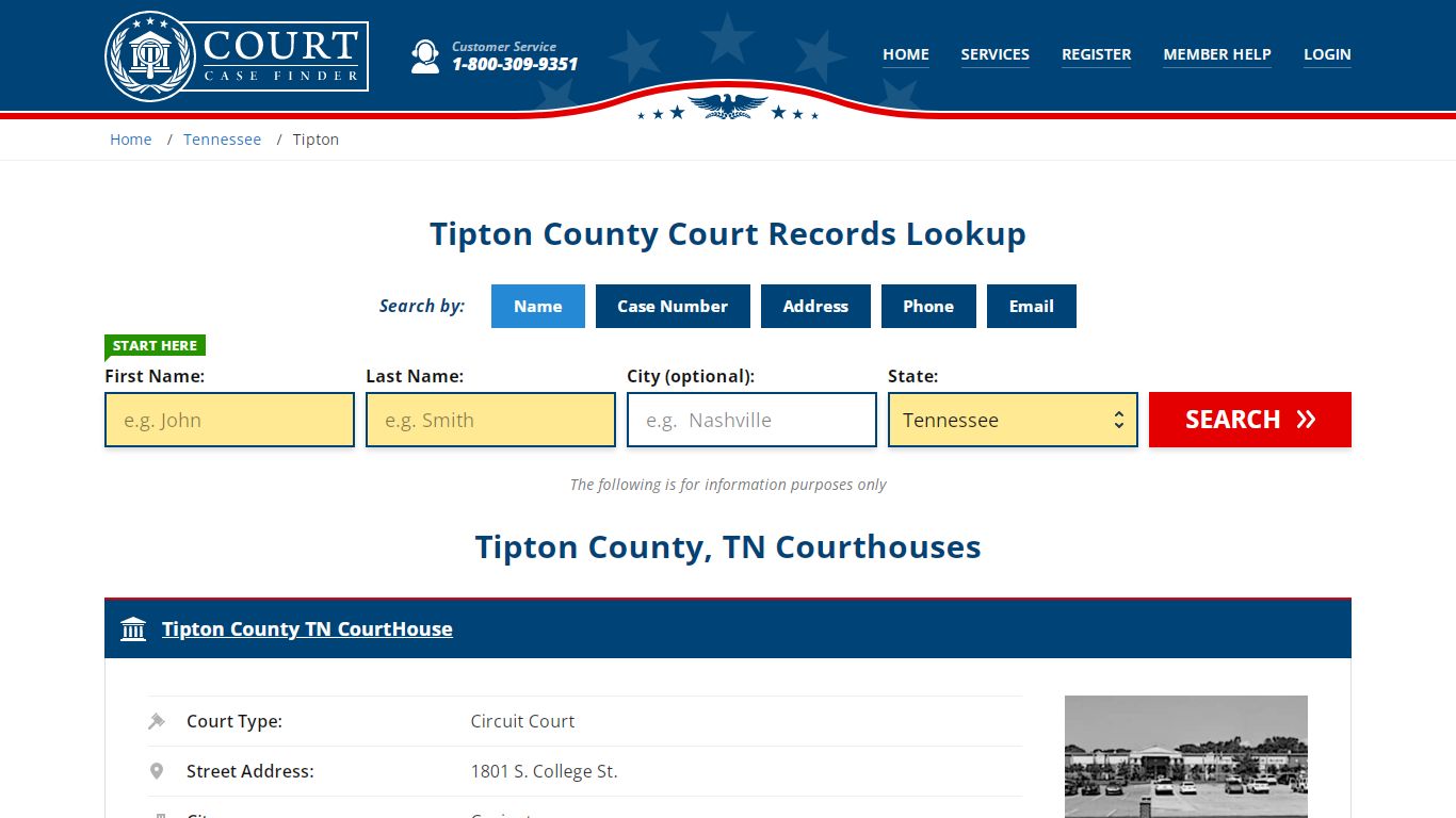 Tipton County Court Records | TN Case Lookup